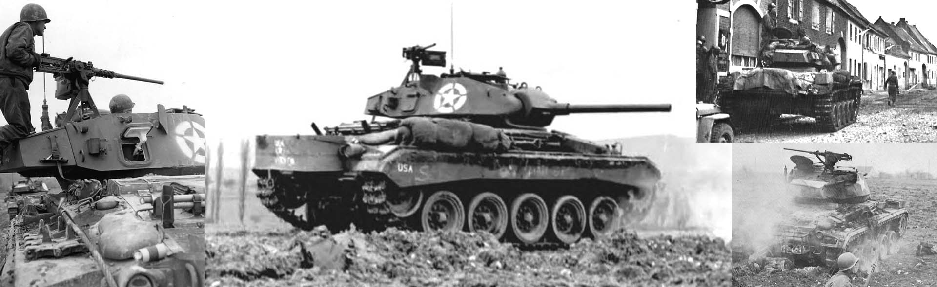 美国陆军M24 "霞飞" 轻型战车 1950年朝鲜半岛汉江南岸防御战，美军第79战车营