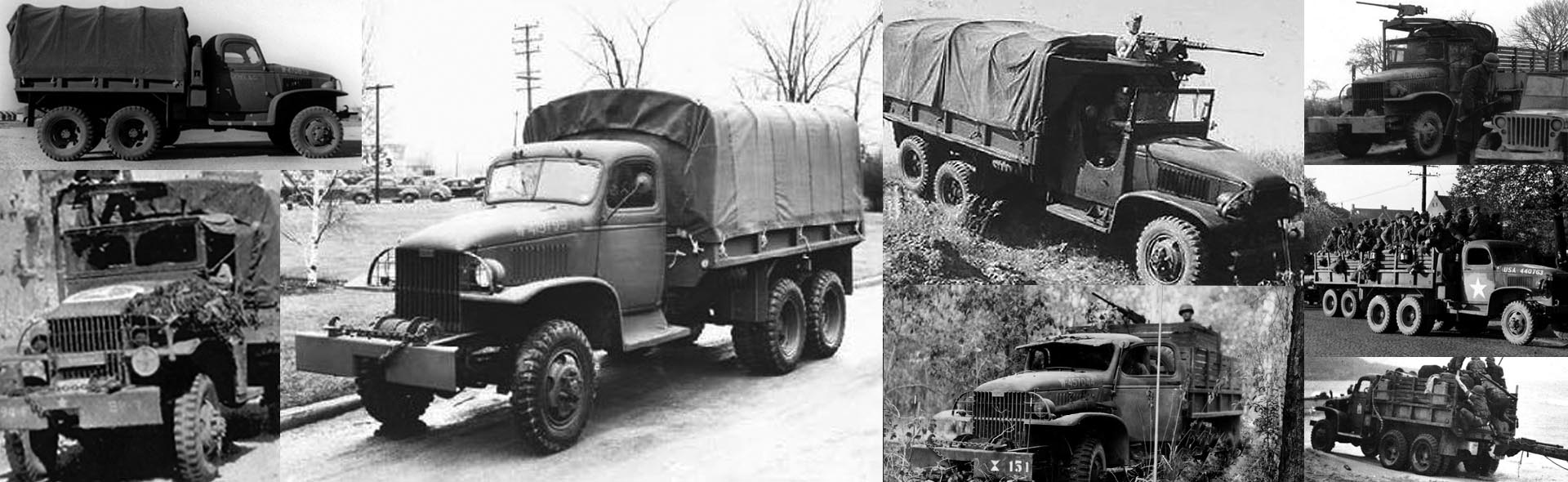 美国吉姆西CCKW-353B「十轮大卡」 1944年5月威茅斯, 美国陆军第1步兵师