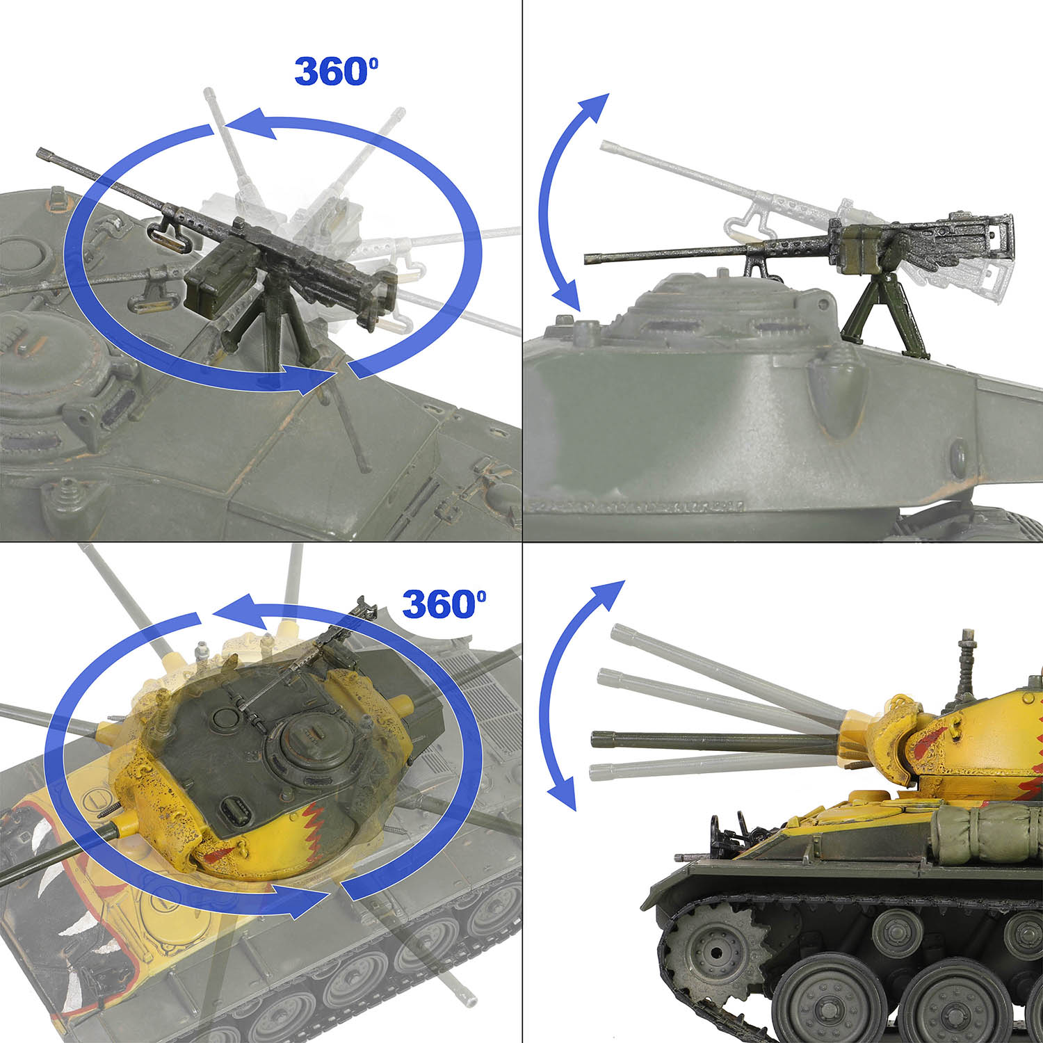 U.S. M24 Chaffee medium tank