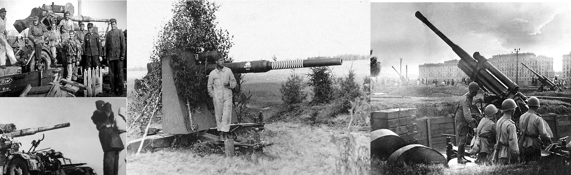 德军88公厘高射炮，Flak 36型基座配Flak 36型分段式炮管 1943 史达林格勒，苏联