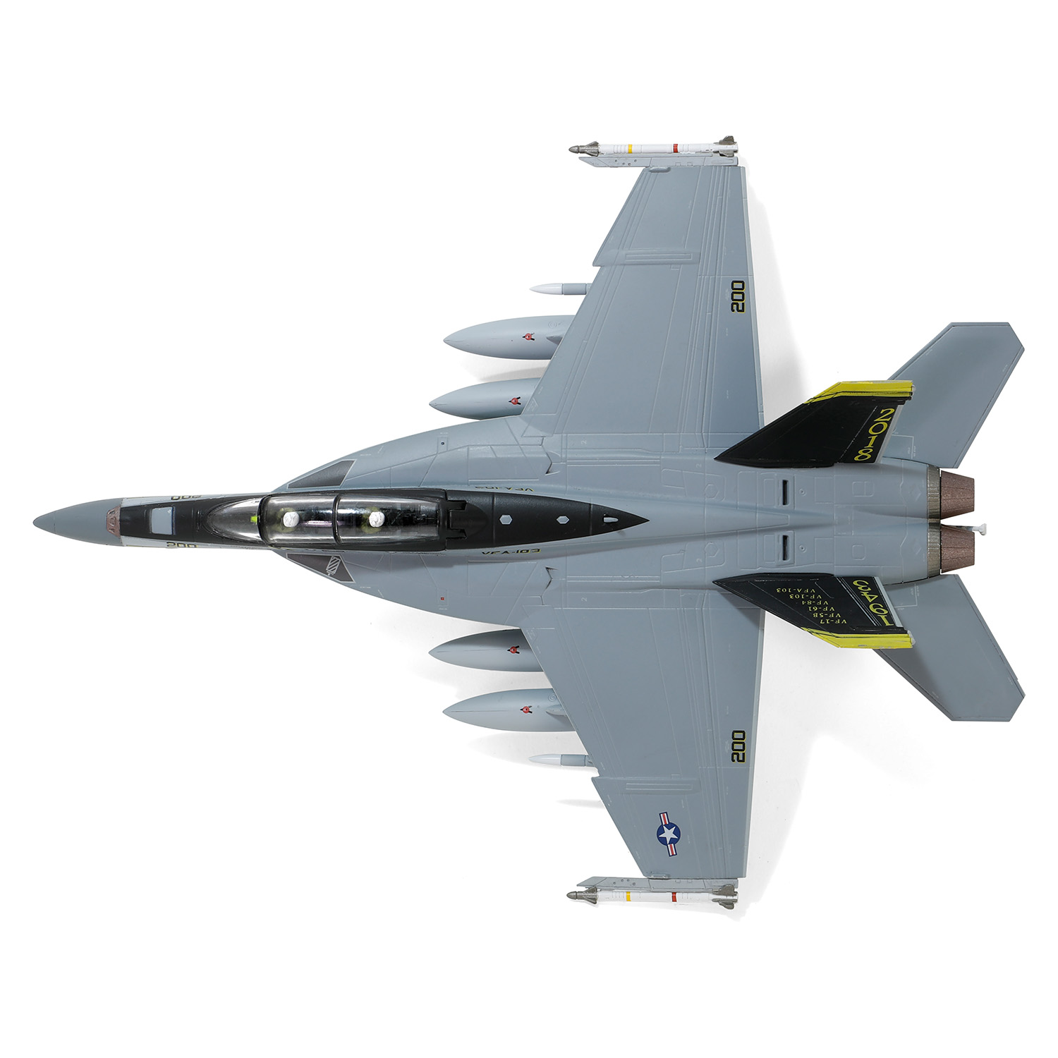 F/A-18F Super Hornet VFA-103 “Jolly Rogers” U.S. NAVY, VFA-103 Jolly Rogers, Squadron 75th Anniversary, USS