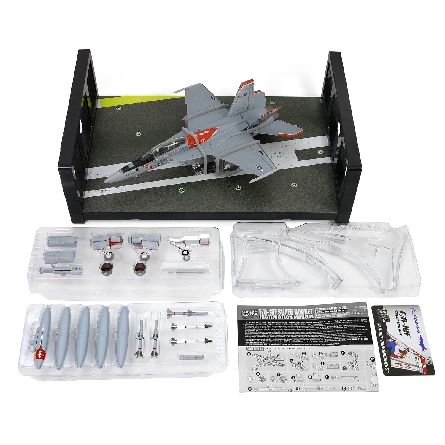 F/A-18F Super Hornet VFA-102 “Diamondbacks” U.S. Navy, VFA-102, 60th Anniversary, Atsugi Air Base 2015, BuNo.166917