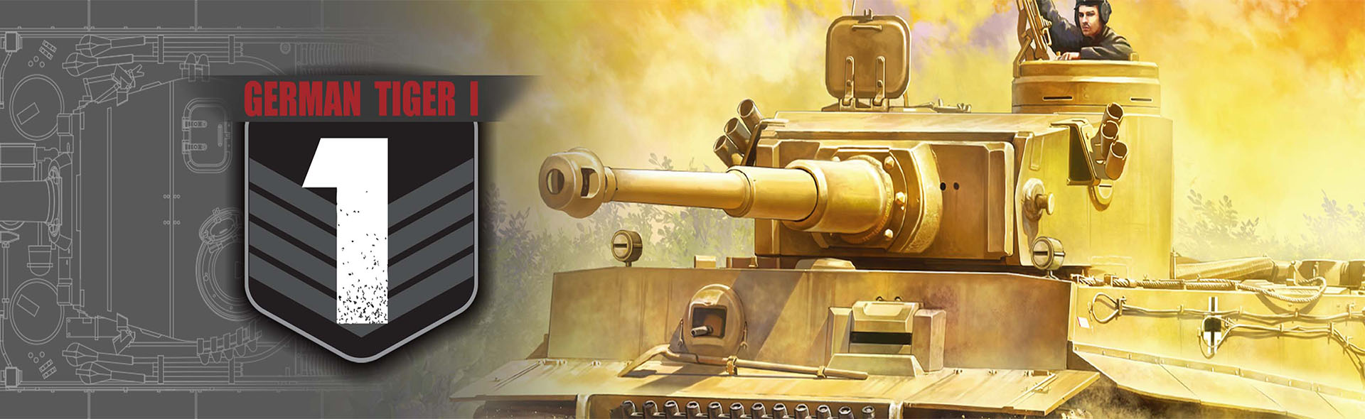 虎式I型坦克（早期生产型）突尼斯战线，1943年春天