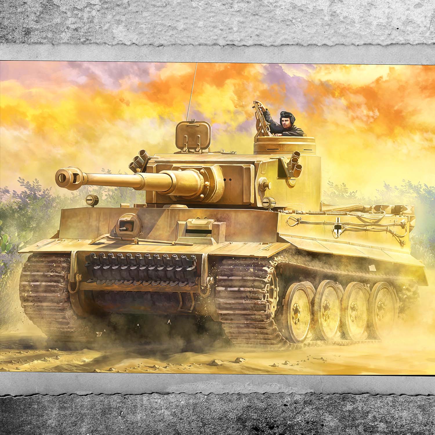 Tiger I tank (Early Production) Tunesia, Spring, 1943