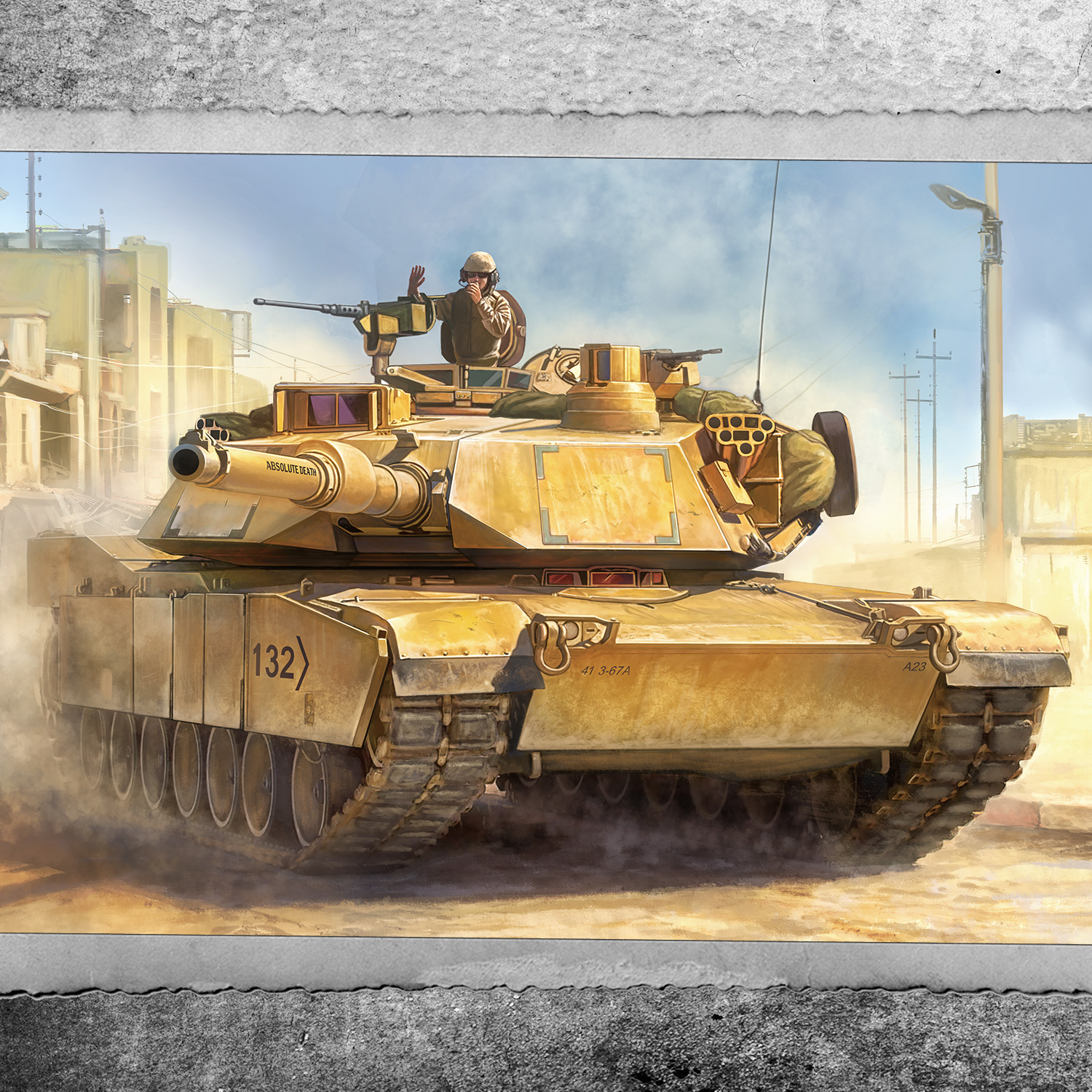 M1A2 Abrams tank IRAQ, 2003
