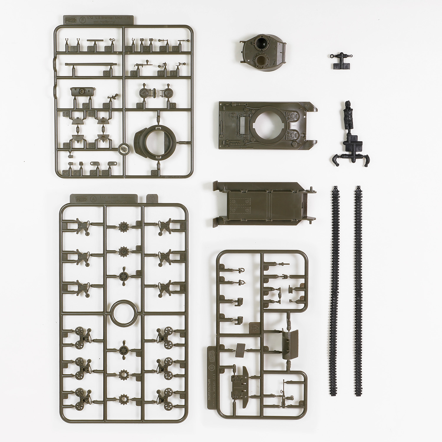 Sherman M4A1 (76) tank 33rd Armored Regiment, 3rd Armored Division, Belgium, Spetember 1944