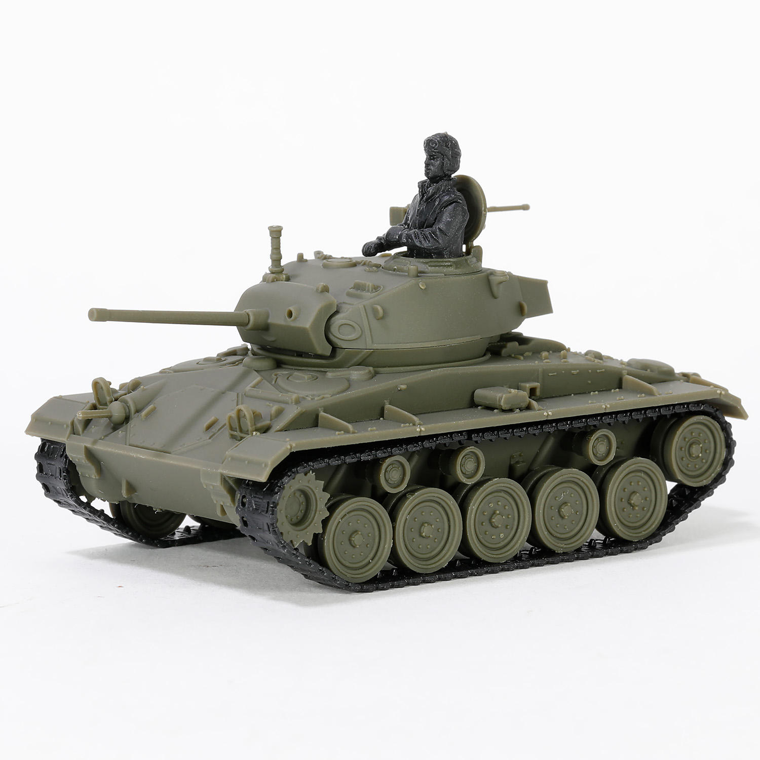 M24 "Chaffee" tank Company D, 36th Tank Battalion, 8th Armoured Division, Rheinberg, Germany, March 1945