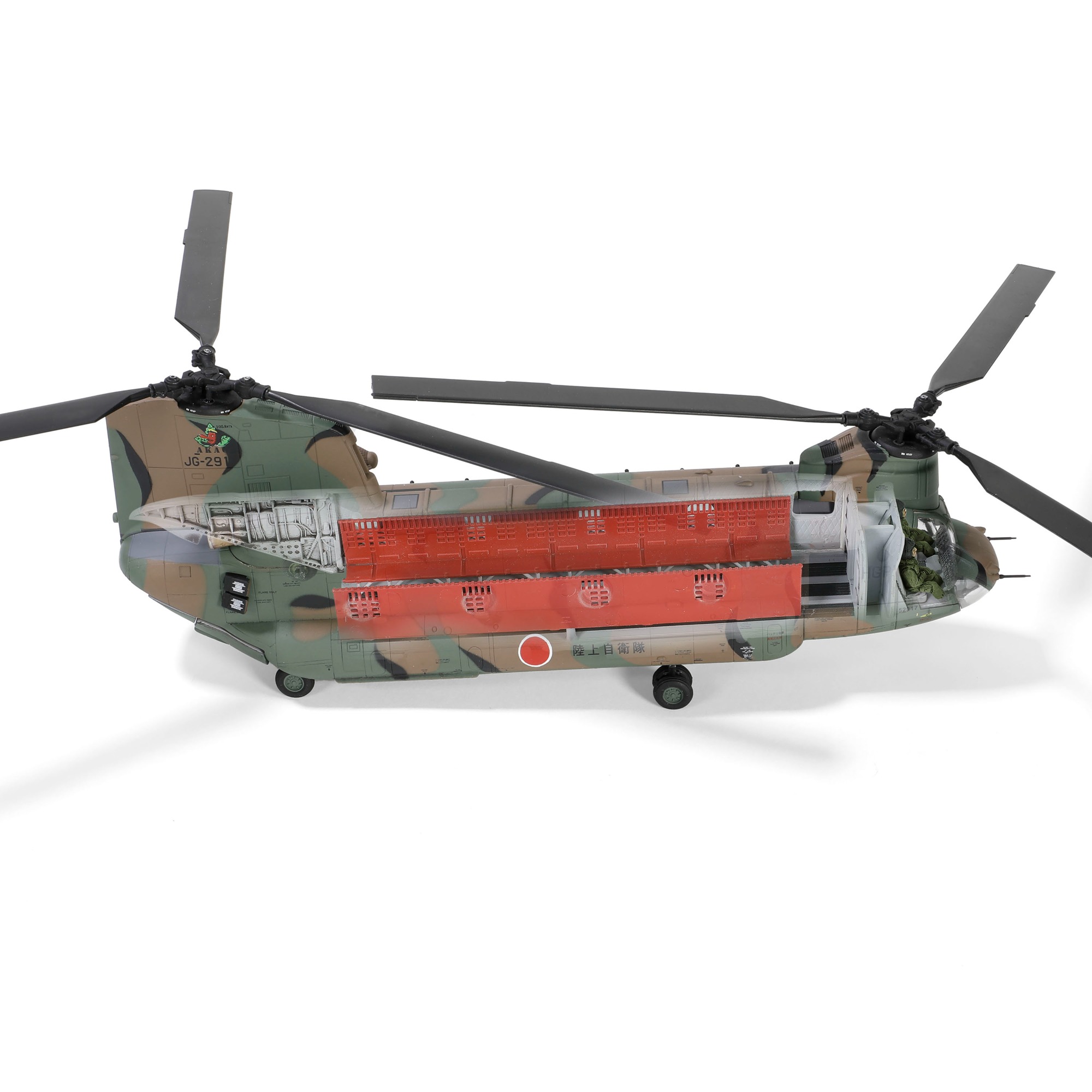 Boeing Chinook CH-47J helicopter Japan Ground Self Defense Force (JGSDF), 1st Transportation Helicopter Group, 105th Aviation Sqaudron, #JG-2917, Camp Kisarazu