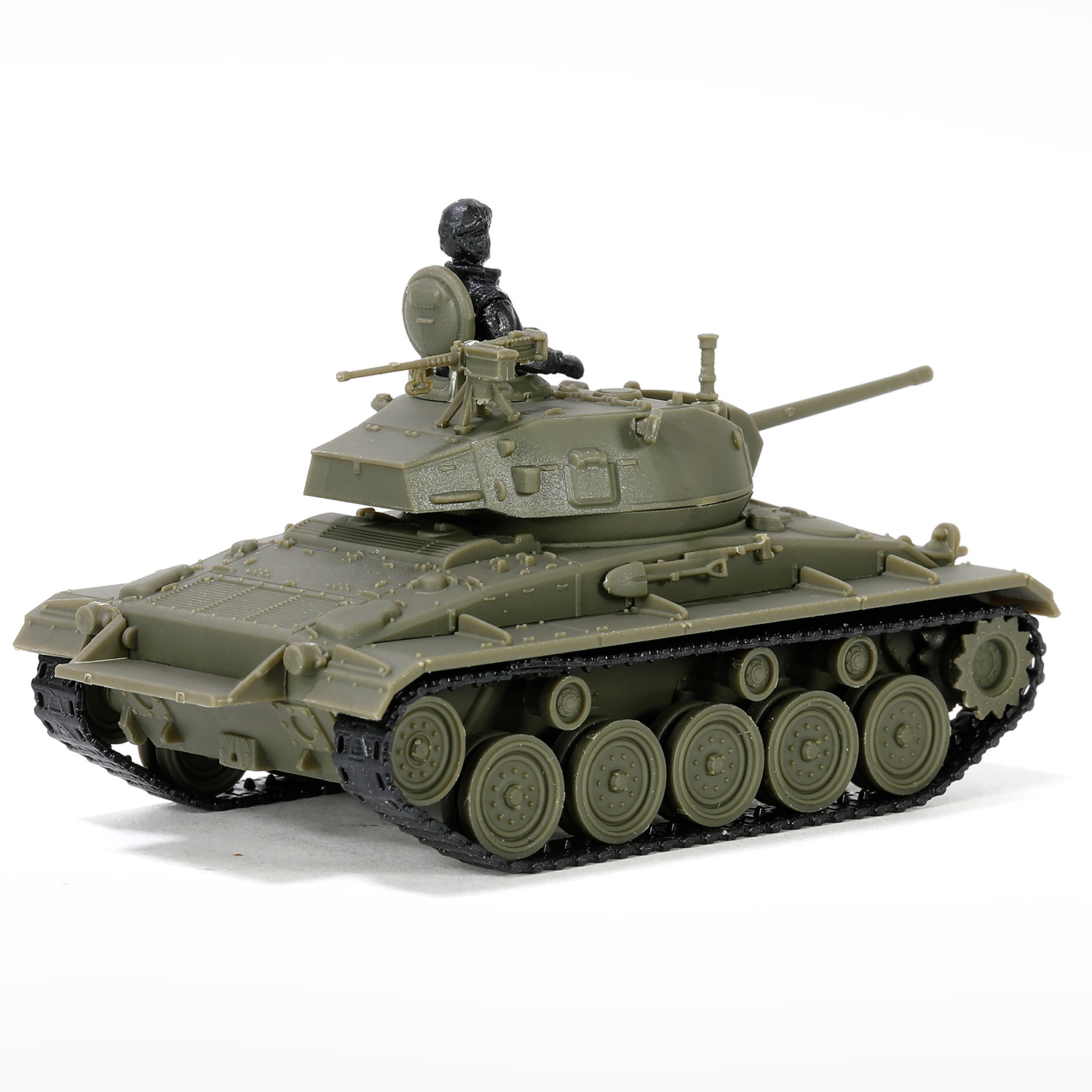 M24 "Chaffee" tank Company D, 36th Tank Battalion, 8th Armoured Division, Rheinberg, Germany, March 1945