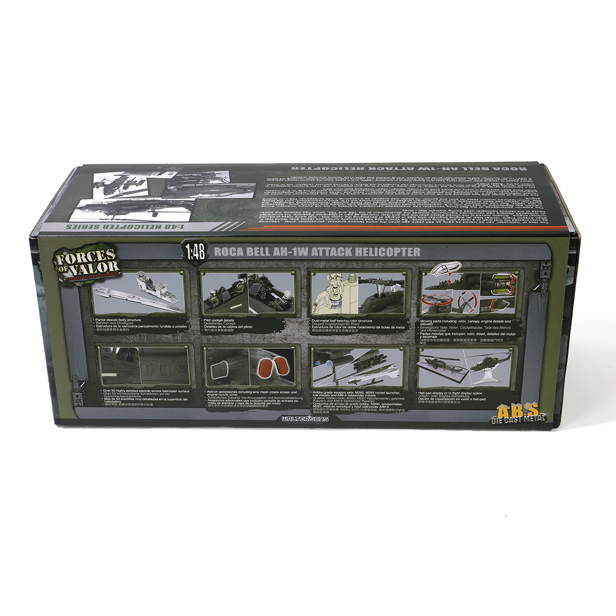 Bell AH-1W "Whiskey Cobra" attack helicopter (Low visibility ver.) Tail number #507  602nd Air Cavalry Brigade Attack Battalion ROCA