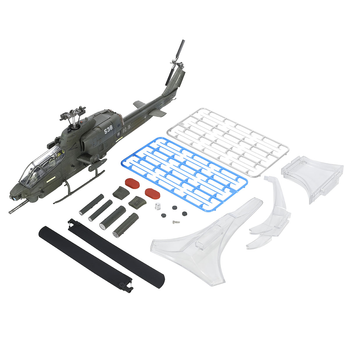 Bell AH-1W "Whiskey Cobra" attack helicopter  (Low visibility ver.) Tail number #538  602nd Air Cavalry Brigade Attack Battalion ROCA, Taichung News Agency Army Aviation 602 Brigade Longxiang Camp Open Day, March