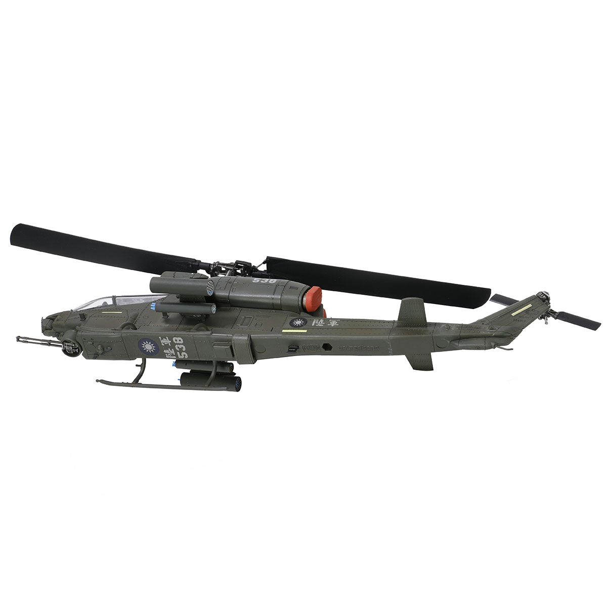 Bell AH-1W "Whiskey Cobra" attack helicopter  (Low visibility ver.) Tail number #538, 602nd Air Cavalry Brigade Attack Battalion, ROCA, Taichung News Agency Army Aviation 602 Brigade Longxiang Camp Open Day, March