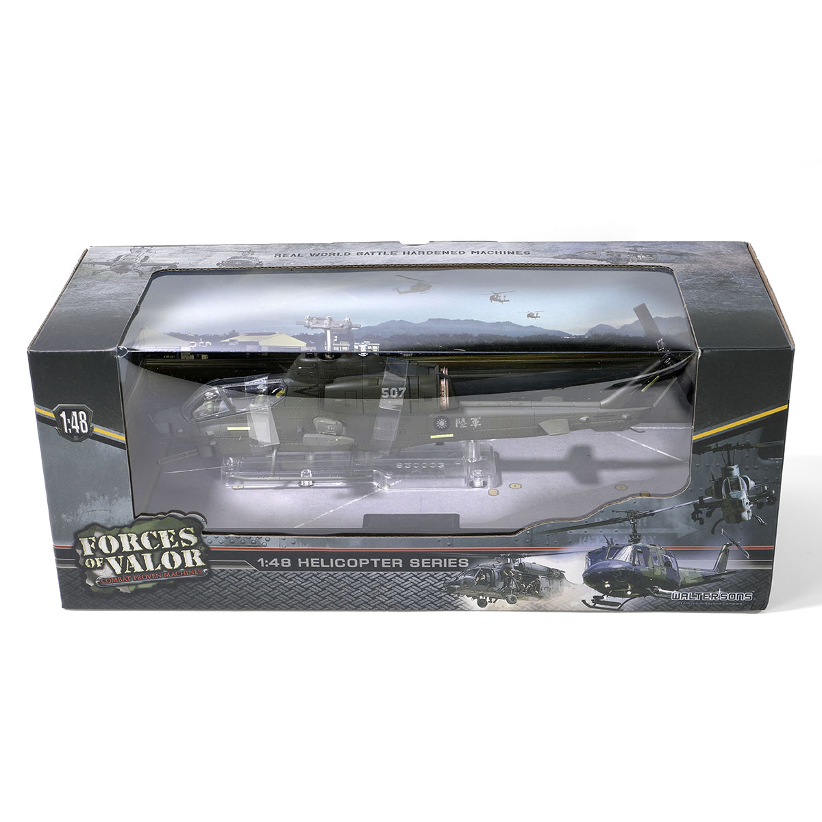 Bell AH-1W "Whiskey Cobra" attack helicopter (Low visibility ver.) Tail number #507, 602nd Air Cavalry Brigade Attack Battalion  ROCA