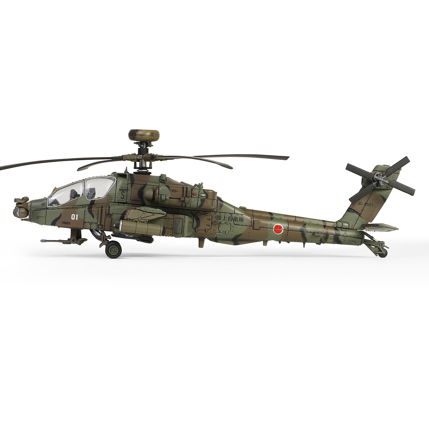 Boeing AH-64D Longbow Apache Attack Helicopter  JGSDF Air Training School, JGSDF Camp Akeno, 2010, AH-64D #JG-4501