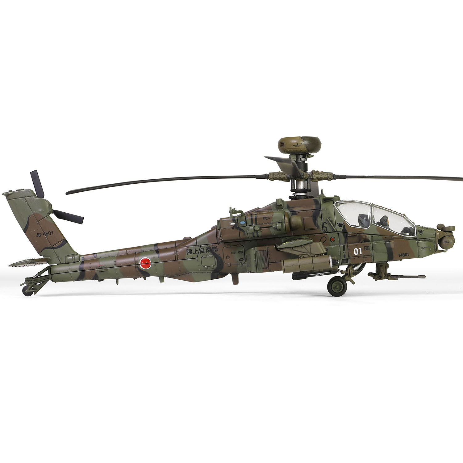 Boeing AH-64D Longbow Apache Attack Helicopter  JGSDF Air Training School, JGSDF Camp Akeno, 2010, AH-64D #JG-4501