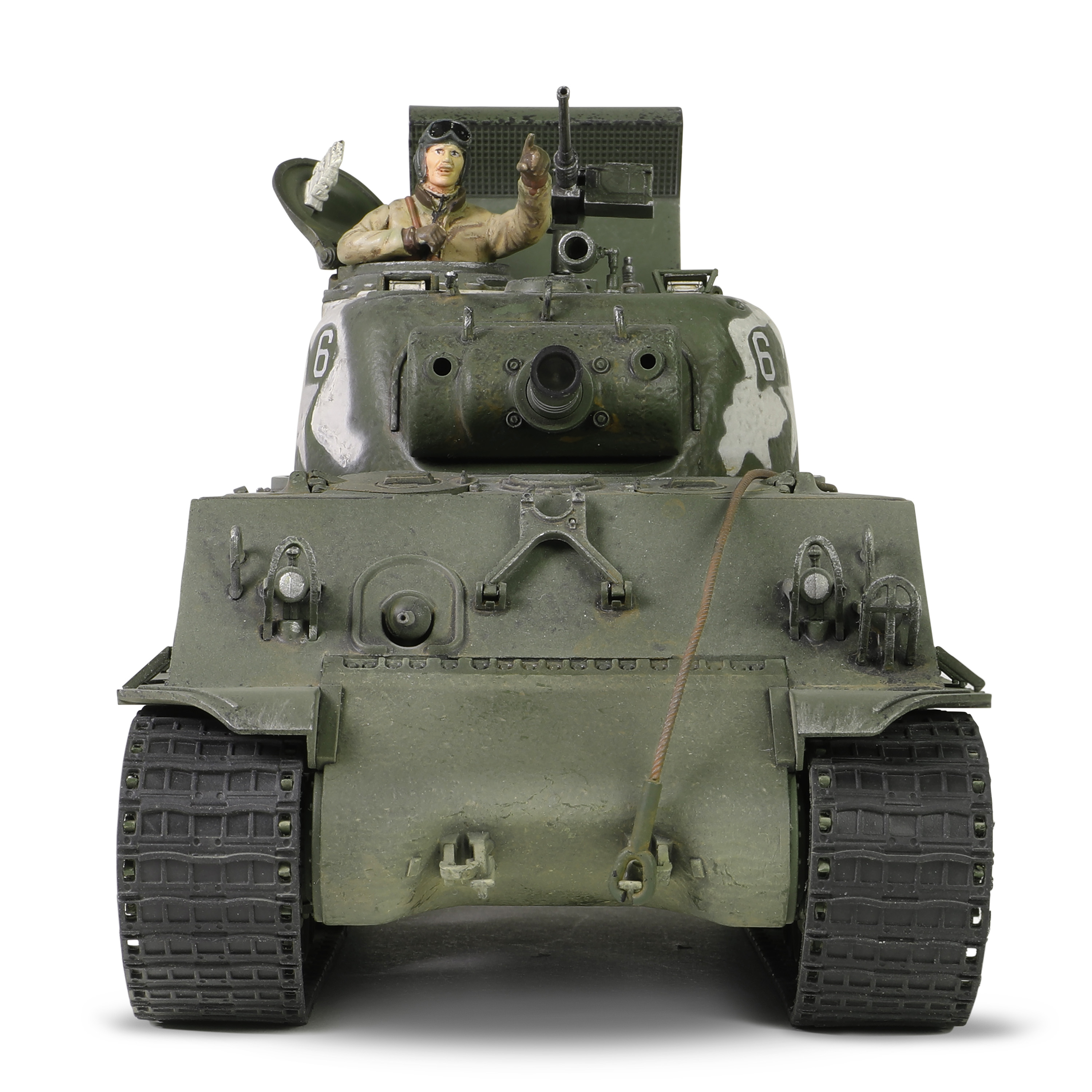 Sherman M4A3 (105) HVSS with deep wading gear US Army, 713th Tank Battalion, Okinawa, 1945