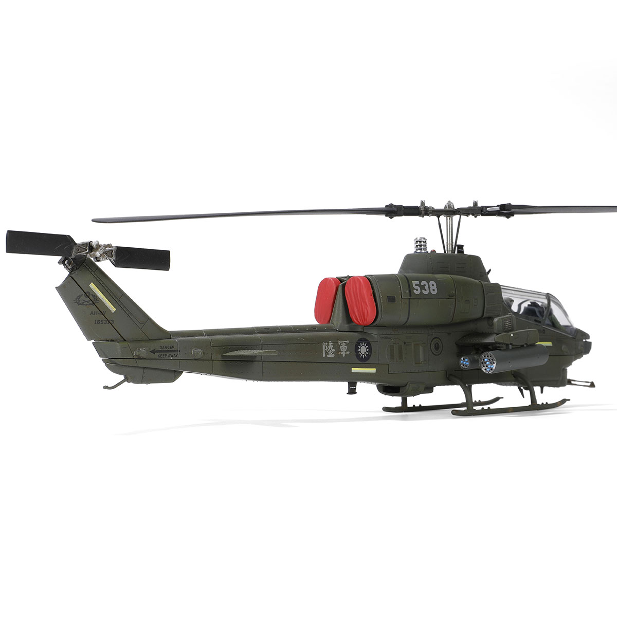 Bell AH-1W "Whiskey Cobra" attack helicopter  (Low visibility ver.) Tail number #538, 602nd Air Cavalry Brigade Attack Battalion, ROCA, Taichung News Agency Army Aviation 602 Brigade Longxiang Camp Open Day, March
