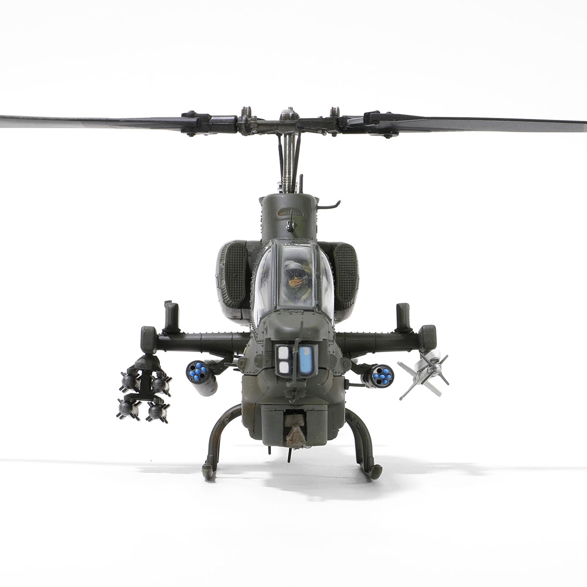 Bell AH-1W "Whiskey Cobra" attack helicopter (Low visibility ver.) Tail number #507, 602nd Air Cavalry Brigade Attack Battalion, ROCA