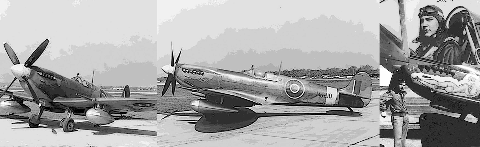 1/72 英国超级舰队, "喷火" 第九代战斗机 1944年诺曼底, 皇家空军肯利, 第144（加拿大）联军翼, “约翰尼” 约翰逊联队司令, MK 392