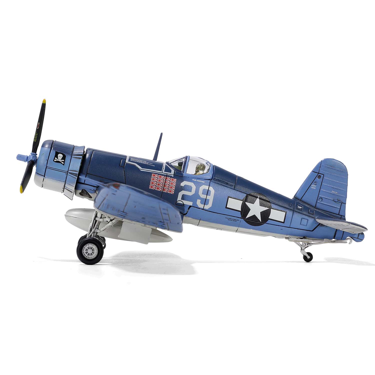 Vought F4U Corsair USMC VF-17 Sqn, 'Lt. Ira C. Kepford', "Jolly Rogers"