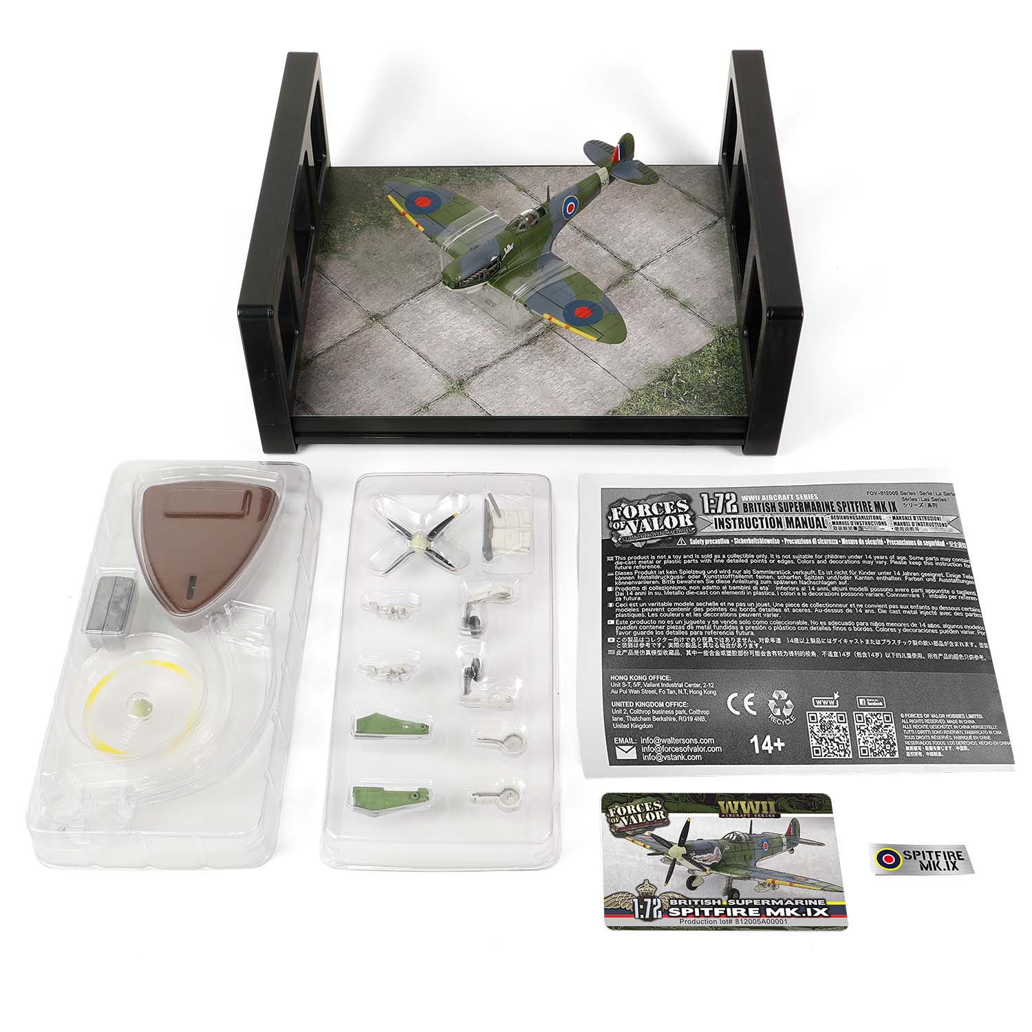 Supermarine Spitfire Mk.IX MK 210, "Tolly Hello" Guns Lundquist, Test Pilot for the USAAF (Long Range Experimental)