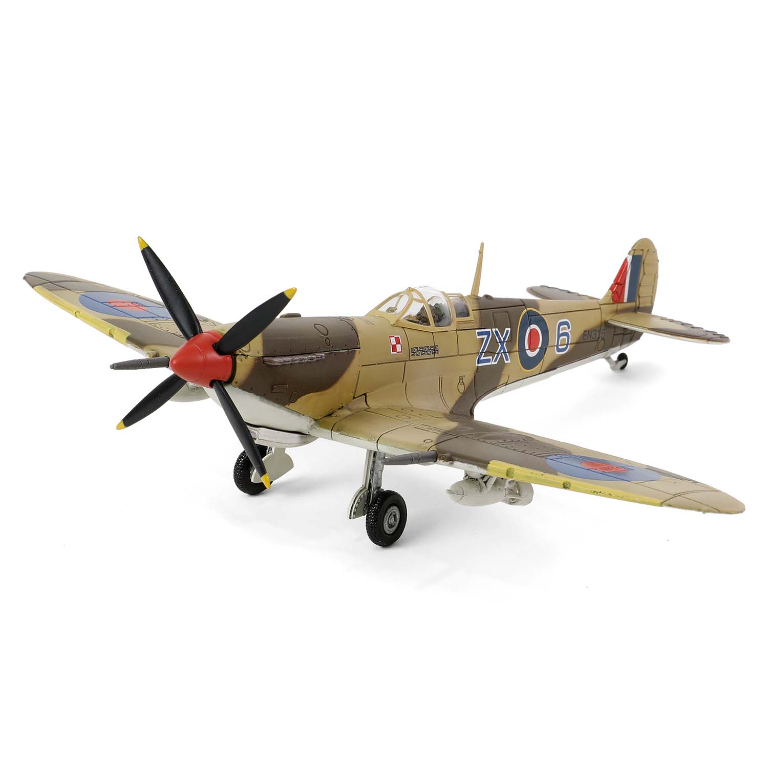 Supermarine Spitfire Mk.IX RAF, EN315 ZX-6 CG of Flt. Lt. Eugeniusz Horbaczewski of No.145 Sqn, La Fouconnerie, Tunisia, April