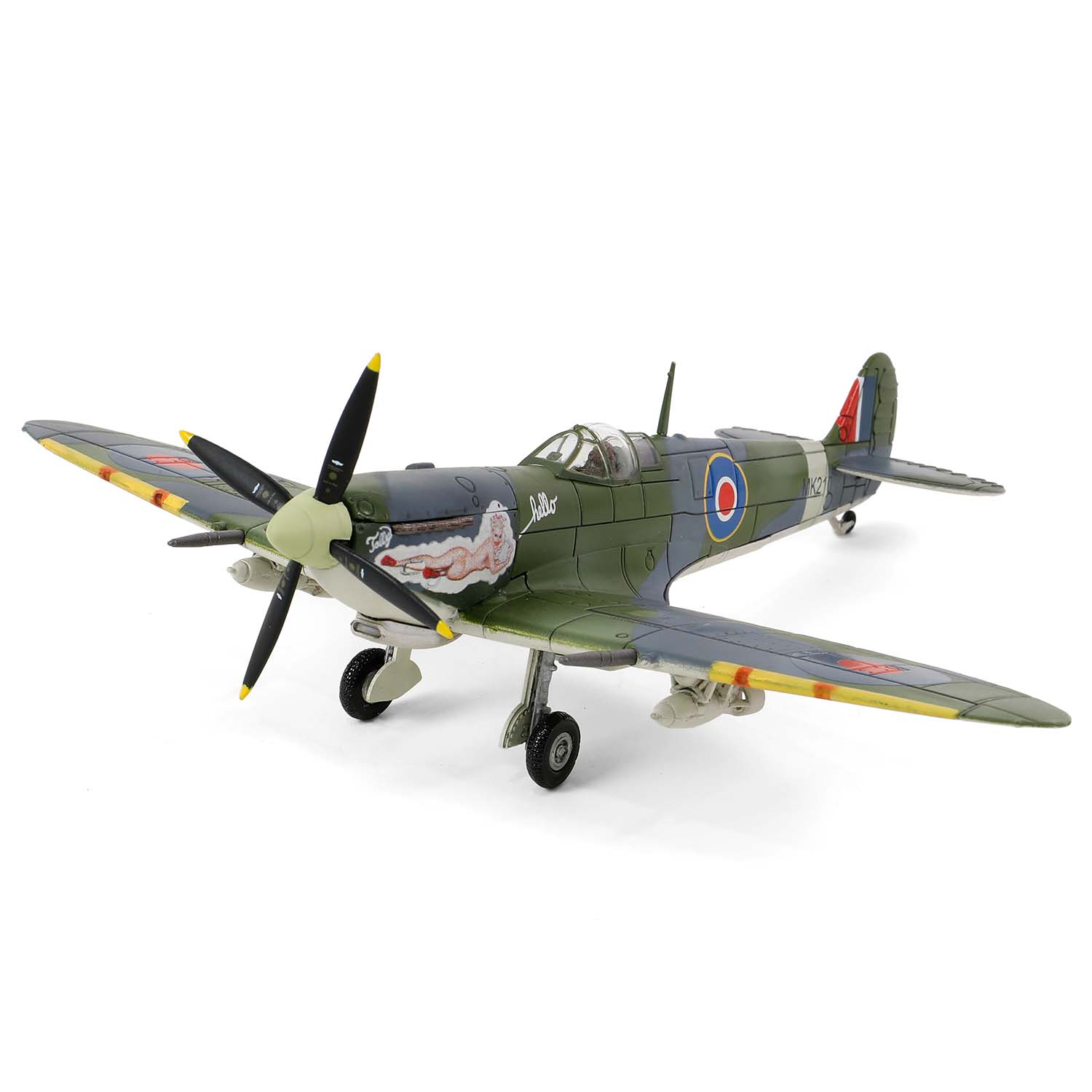 ‌Supermarine‌ Spitfire Mk.IX MK 210, "Tolly Hello" Guns Lundquist, Test Pilot for the USAAF (Long Range Experimental)
