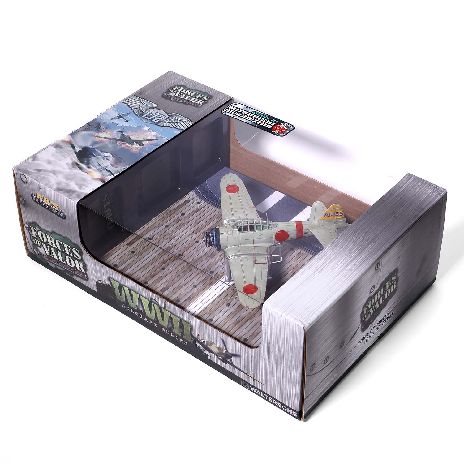 Mitsubishi A6M2b (Model 21) "Zero" 2nd Squadron, 1st section, No. 1 "Sigeru Itaya", AI-155, IJN Carrier Akagi, Pearl Habour