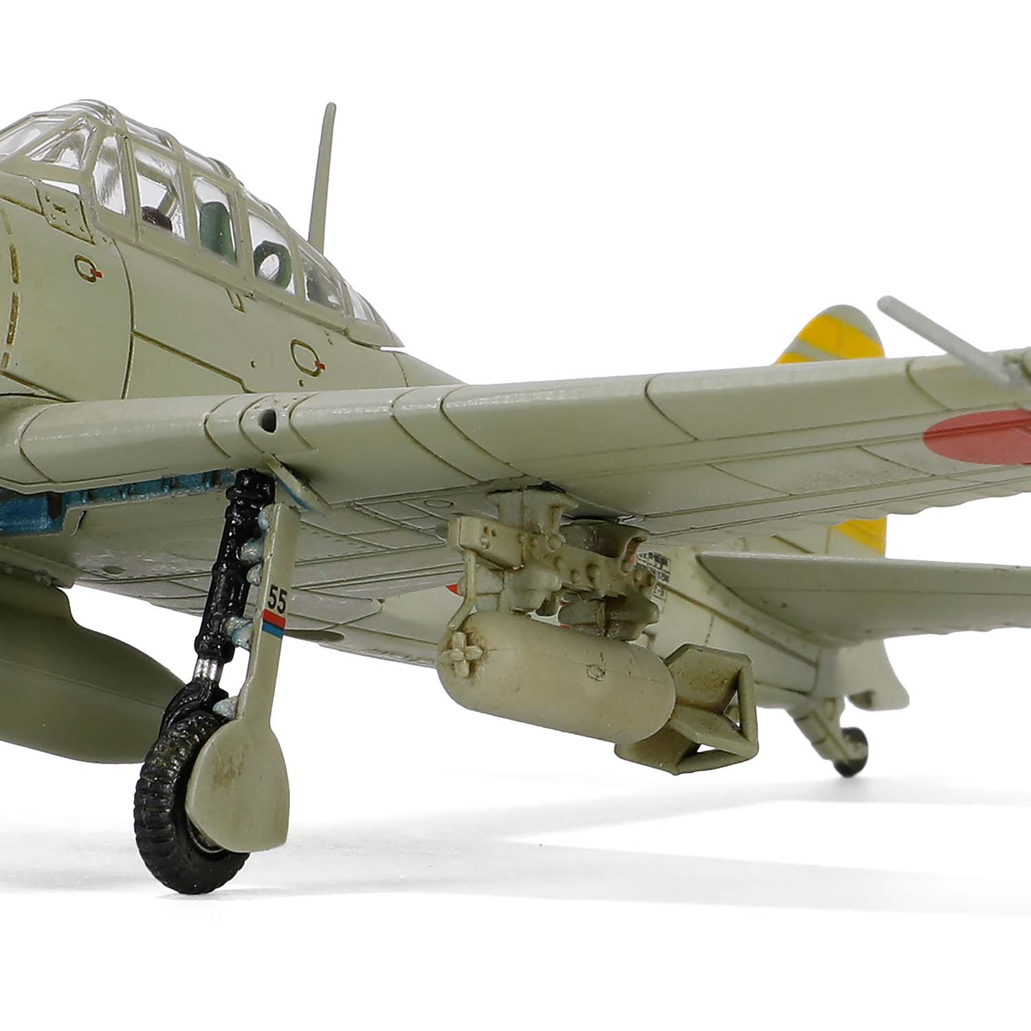 1/72 日军三菱A6M2 "零式" （21型） 战斗机 1941年珍珠港，日本帝国海军赤城号航空母舰，第二中队第1部队，板谷茂