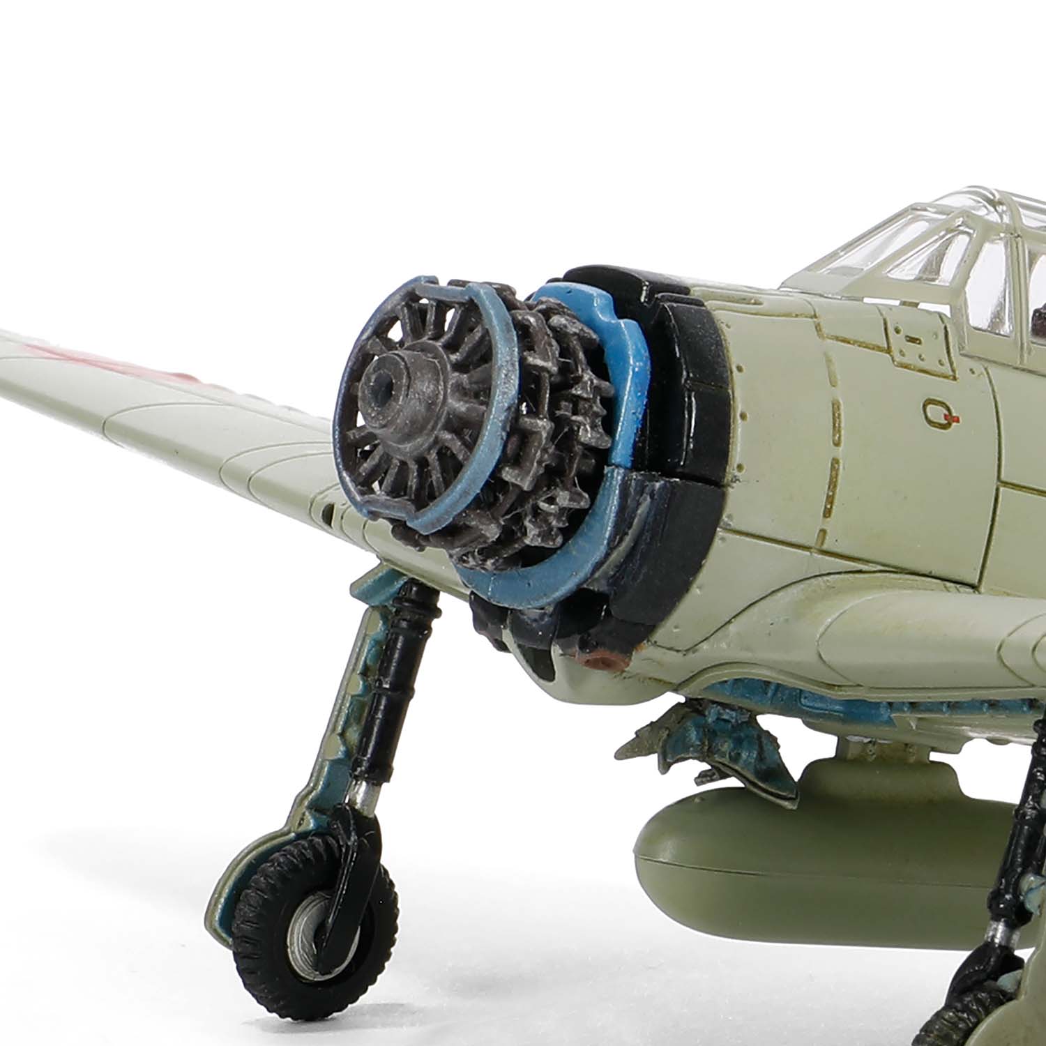 1/72 日军三菱A6M2 "零式" （21型） 战斗机 1941年珍珠港，日本帝国海军赤城号航空母舰，第二中队第1部队，板谷茂