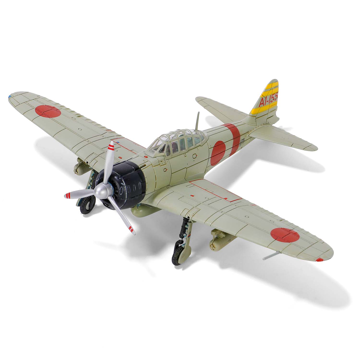 Mitsubishi A6M2b (Model 21) "Zero" 2nd Squadron, 1st section, No. 1 "Sigeru Itaya", AI-155, IJN Carrier Akagi, Pearl Habour