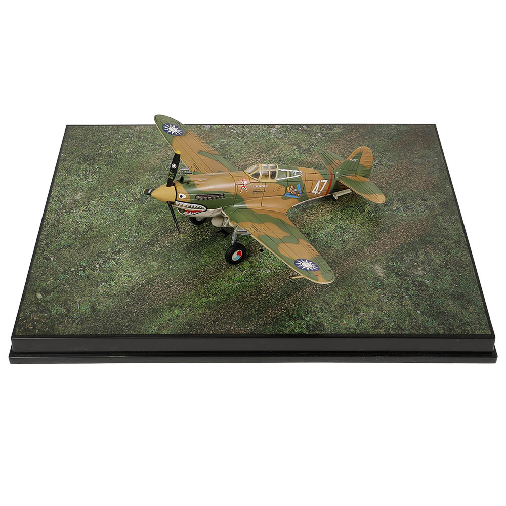 Curtiss P-40B / HAWK 81A-2  3rd Pursuit Squadron, American Volunteer Group, P-8127, Serial : 47, China, June  (flown by R.T. Smith)