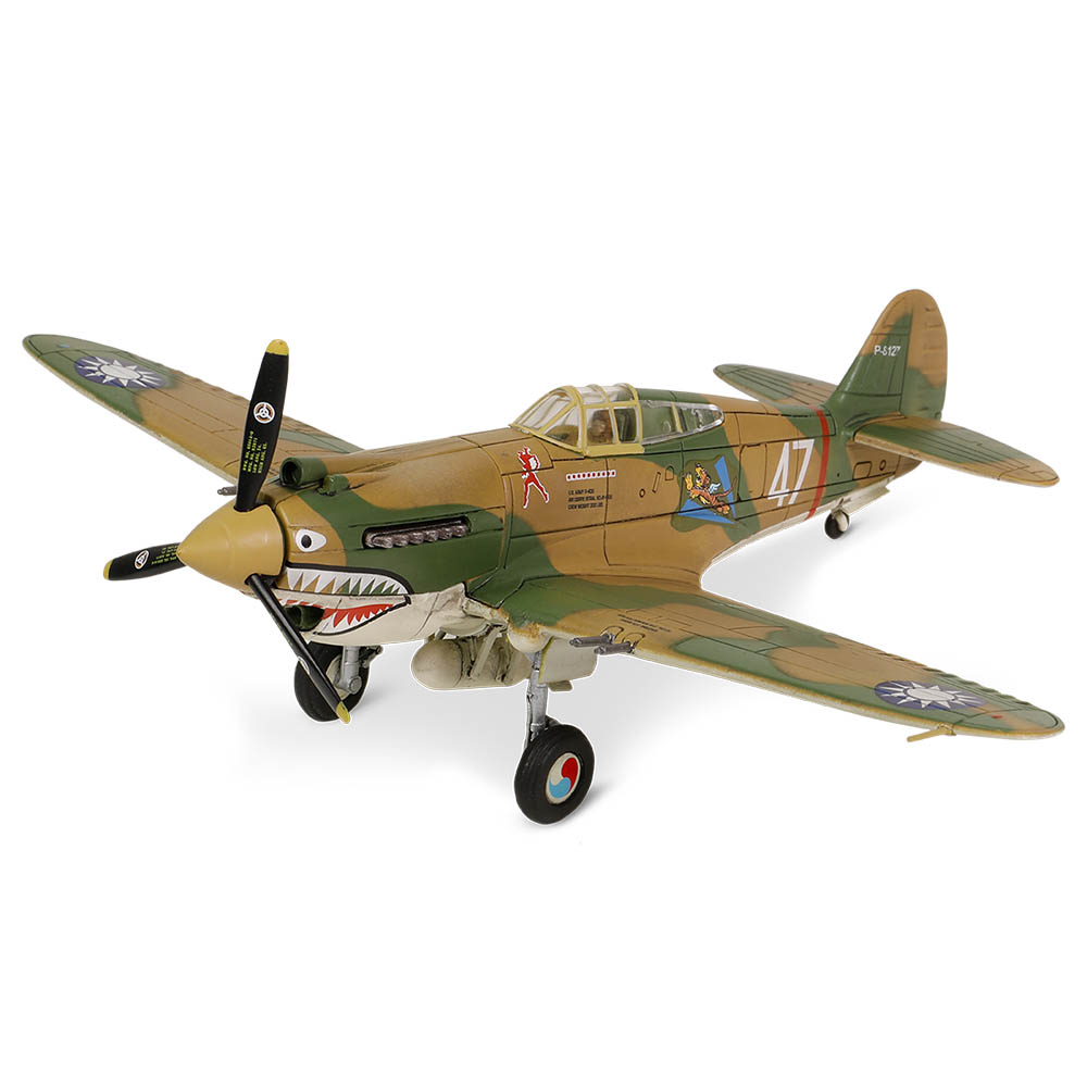 Curtiss P-40B / HAWK 81A-2 3rd Pursuit Squadron, American Volunteer Group, P-8127, Serial : 47, China, June (flown by R.T. Smith)