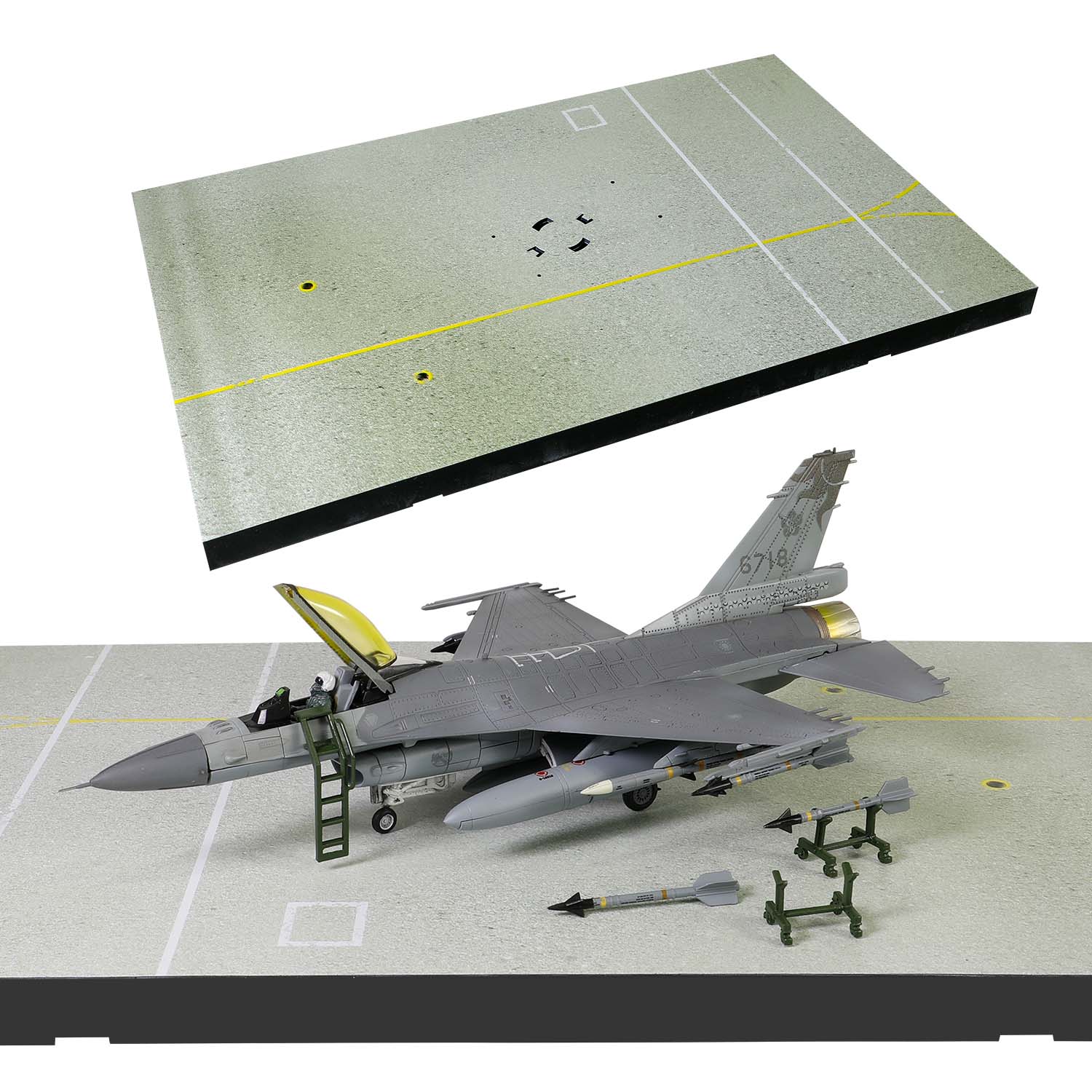 Modern aircraft  Lockheed Martin F-16A, Block#20