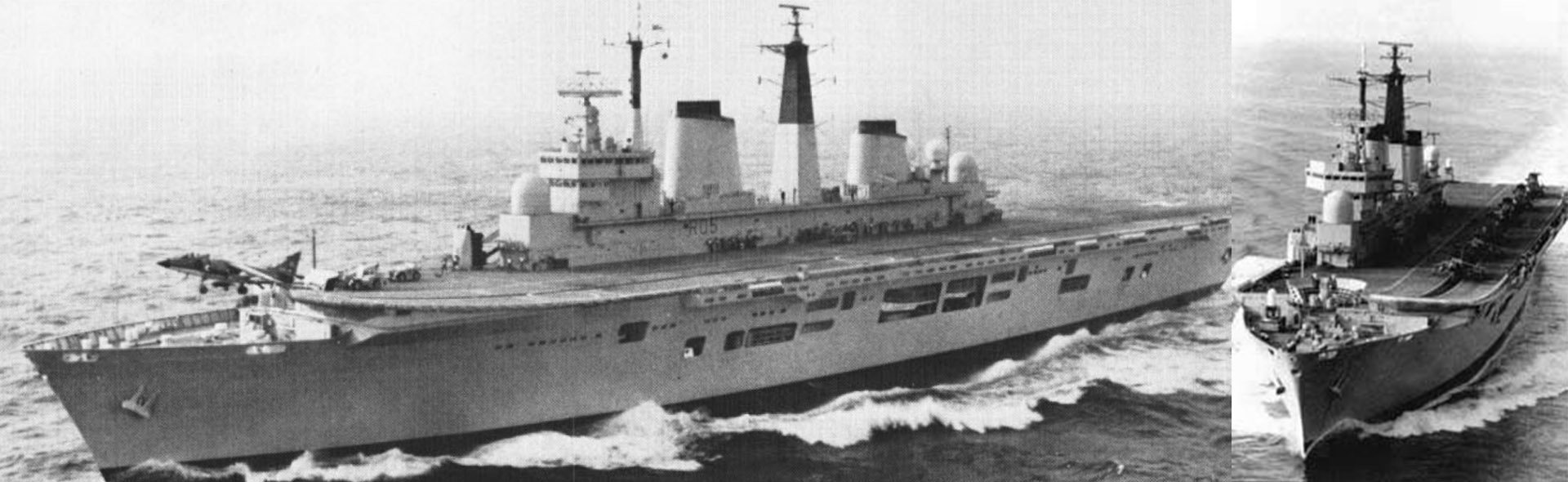 英国皇家海军轻型航空母舰 - 无敌号 (R05)  1982 年福克兰群岛行动