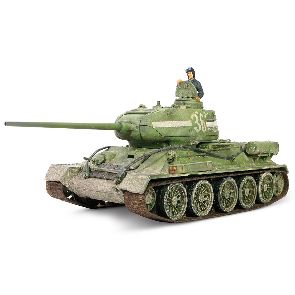 T-34-85 Model 1944 medium tank 55th Guards Tank Bde. 7th Guards Tank Corps, Berlin