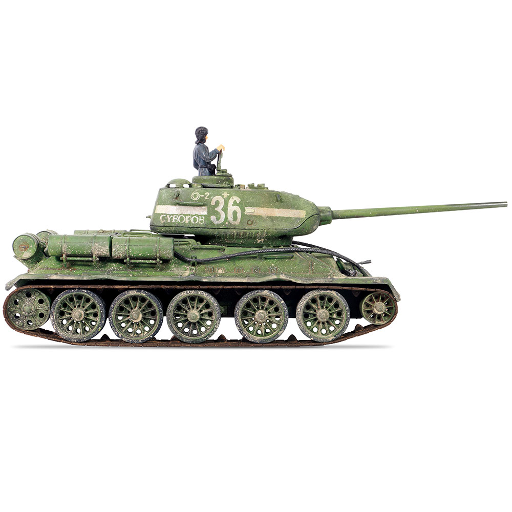 T-34-85 Model 1944 medium tank 55th Guards Tank Bde. 7th Guards Tank Corps, Berlin