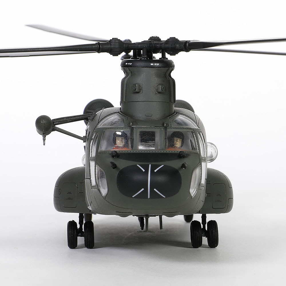 ROC Boeing Chinook CH-47SD helicopter No. 7302 Air Force Special Operations Command of the Republic of China Army Air Assault Transport Battalion Celebrating the Victory of the Anti-Japanese War and the 70th Anniversary