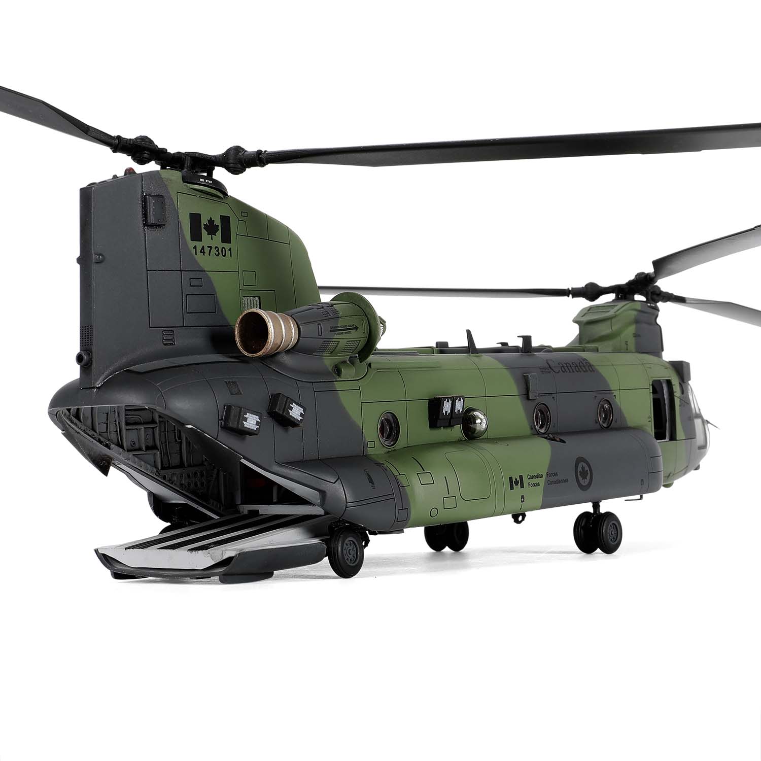 Boeing Chinook CH-147F helicopter Royal Canadian Air Force #147301, 450 Tactical Helicopter Squadron, Petawawa, Ontario