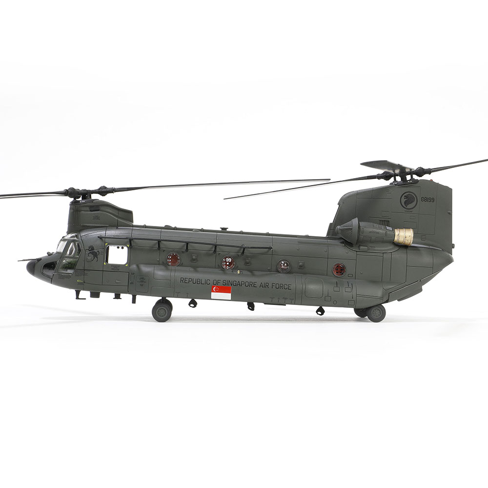 Boeing Chinook CH-47SD helicopter Republic of Singapore Air Force, 127 Squadron, Sembawang Air Base, "HMS Echo medical support", December 18th, 2008