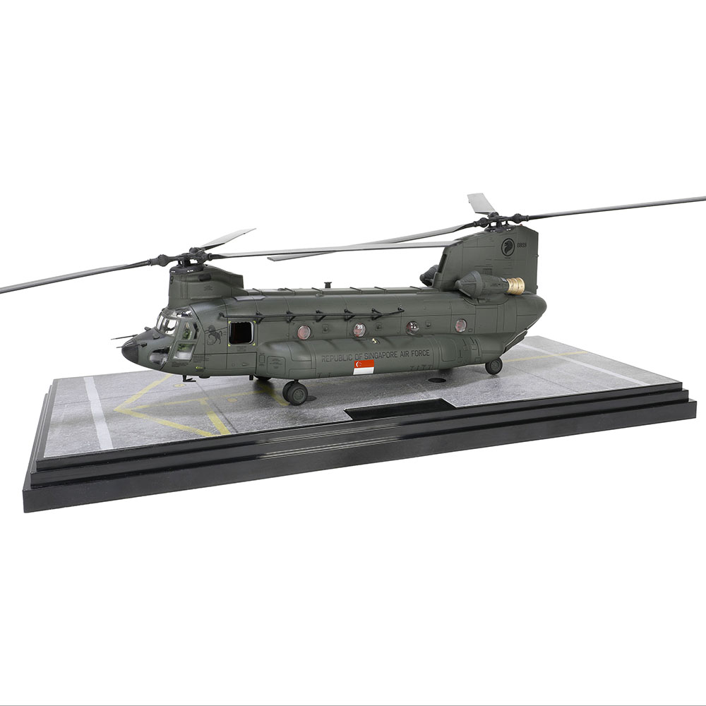 Boeing Chinook CH-47SD helicopter Republic of Singapore Air Force, 127 Squadron, Sembawang Air Base, "HMS Echo medical support", December 18th, 2008