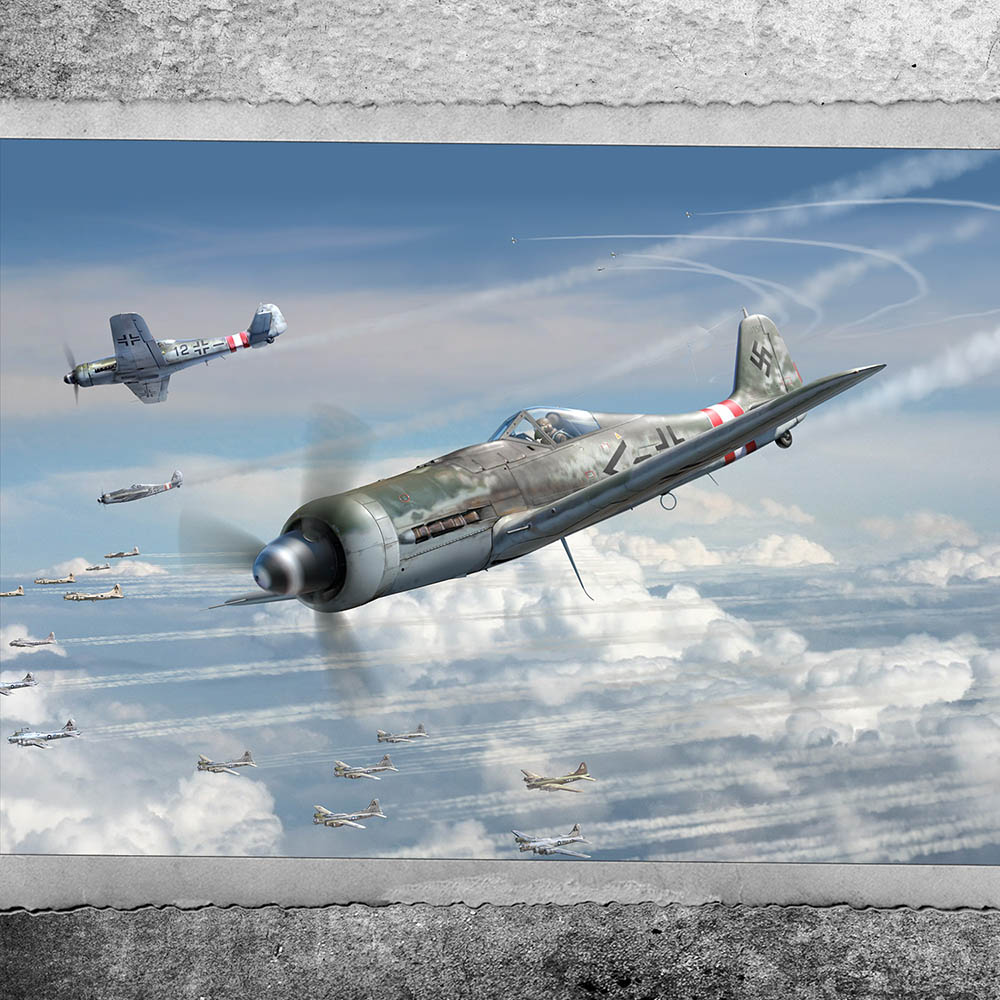 German FW 190 D-9 aircraft Sorau, Germany, February