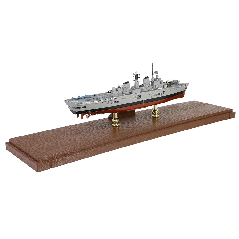 HMS Invincible (R05) light aircraft carrier Falkland islands 1982 Full hull