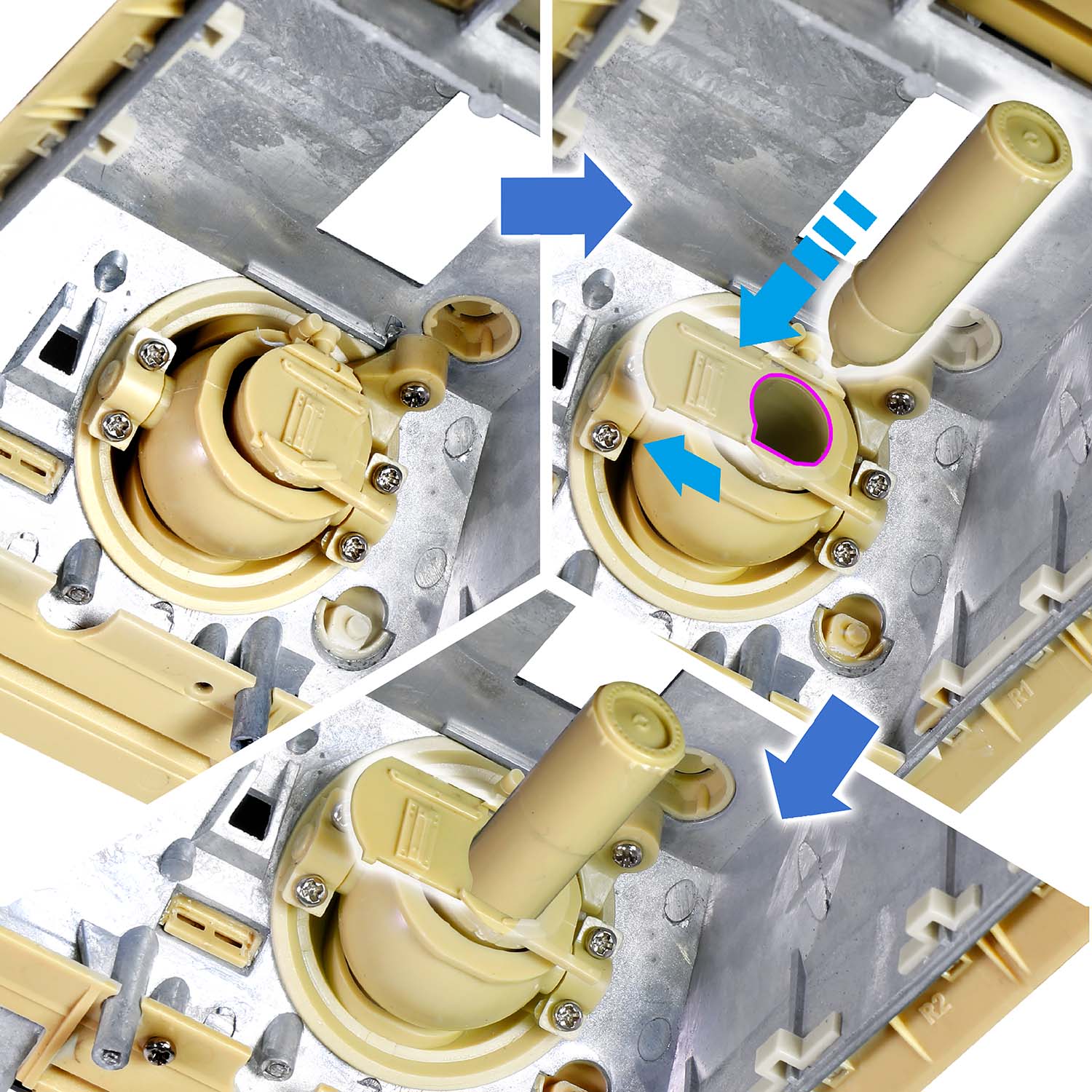 可拆卸380毫米火箭推进迫击炮