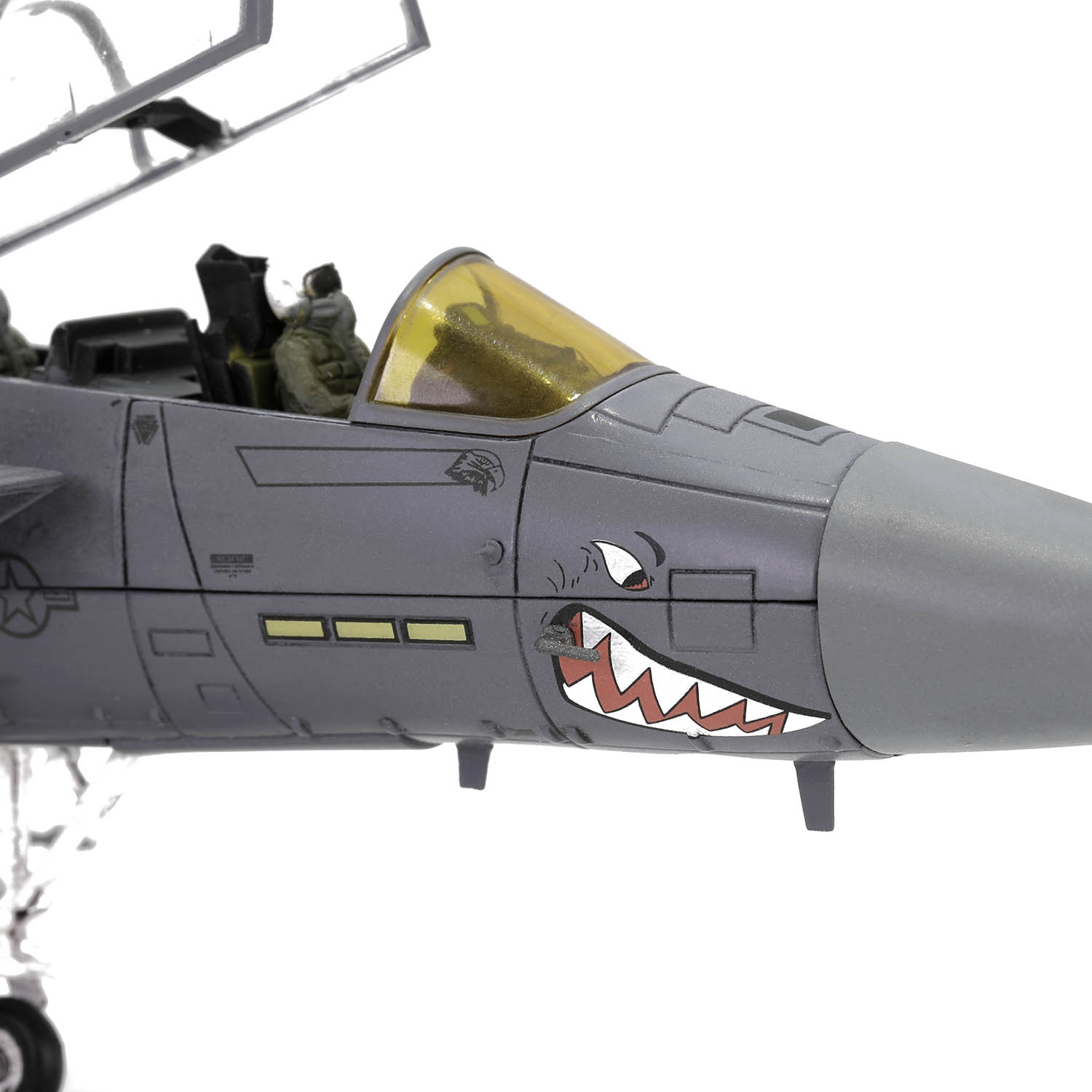 Boeing F-15E Strike Eagle“Shark Mouth”, USAF #87-0173, 391st Fighter Squadron 'Bold Tigers' , 366th Fighter Wing, U.S.A.F Mountain Home AFB, Idaho, 2002