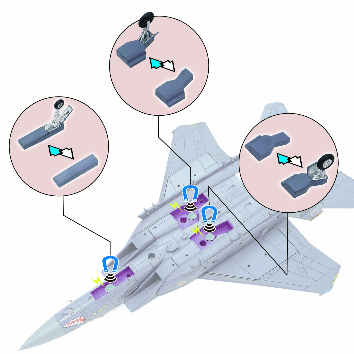 波音F-15E“打击鹰” 战斗机“鲨鱼嘴” 美国空军366联队391中队(“勇虎”中队)号机87-0173 