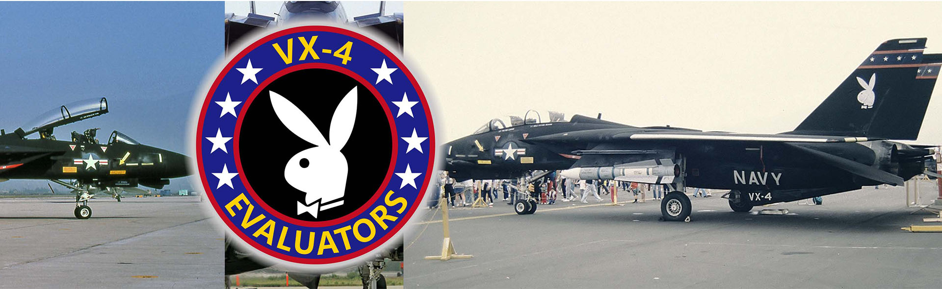 1/200 美国海军企业号航母甲板 + 4寸传奇 F-14 雄猫系列 甲板#G 部分 + 1987年, 穆古海军基地, VX-4“测试评估中队”, 序号: 161444