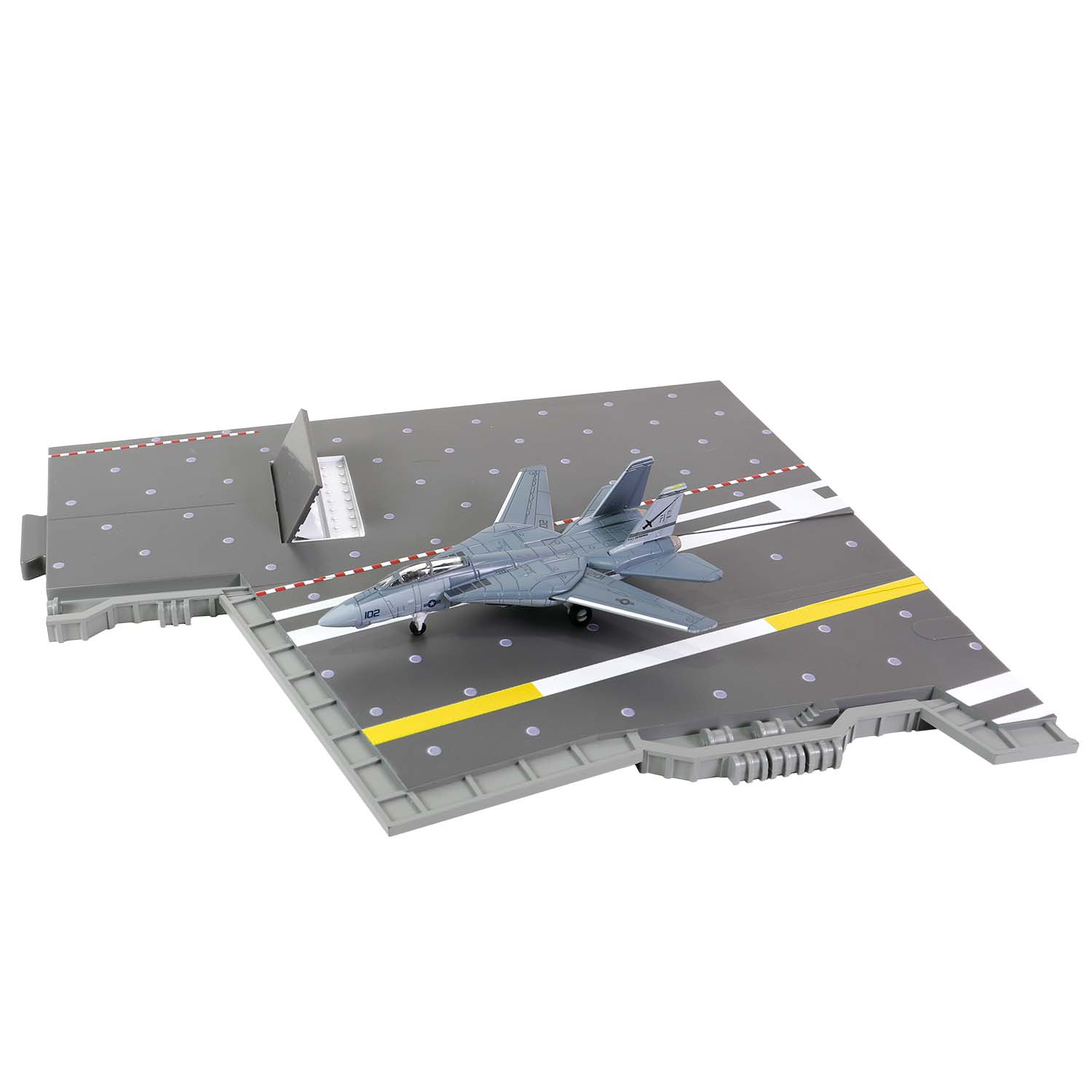 CVN-65 Enterprise deck + 4' Legendary F-14 Tomcat series Section #D deck + F-14A BuNo. 159437, VF-32 "The Swordsmen"