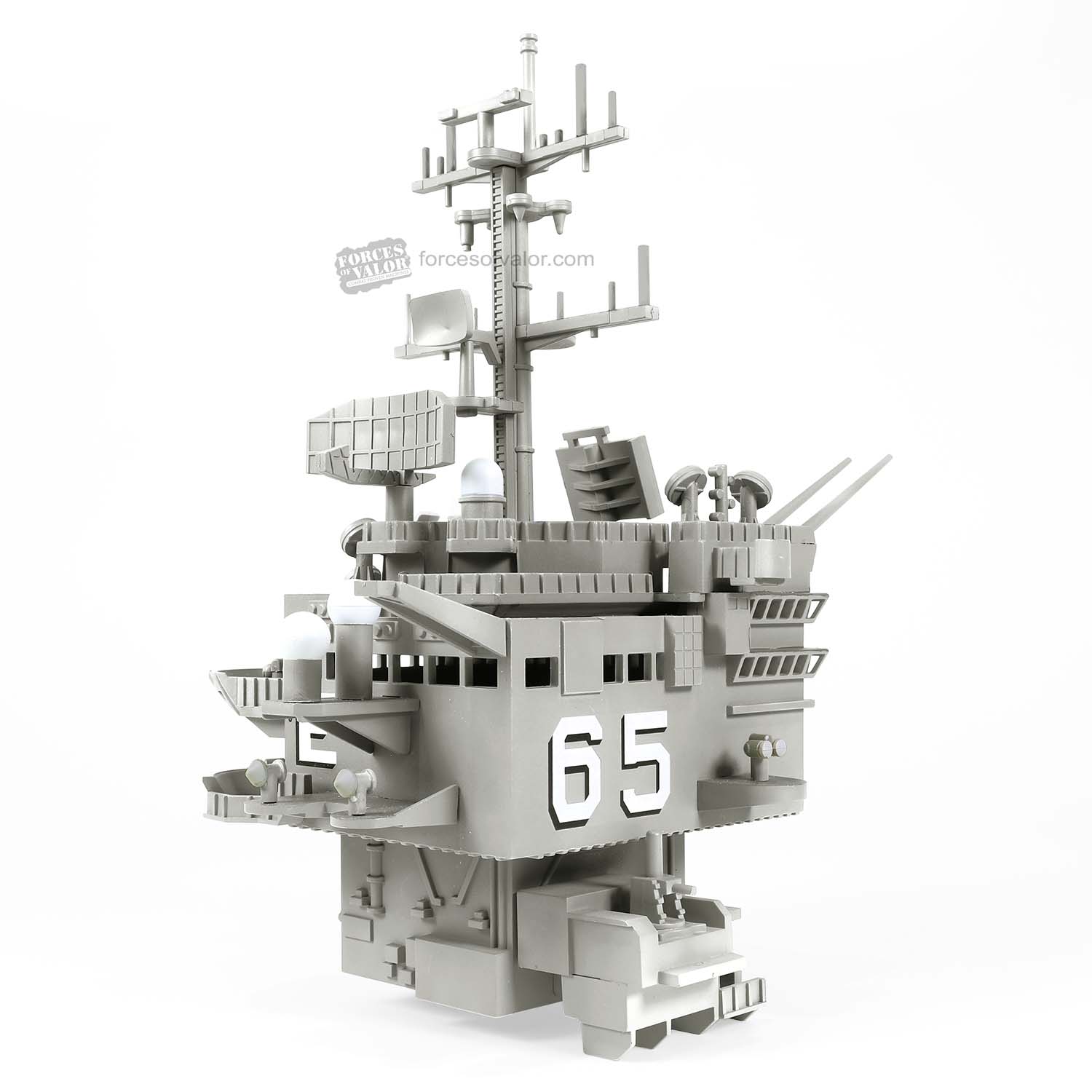 CVN-65 Enterprise deck commander bridge 1982 overhauled version