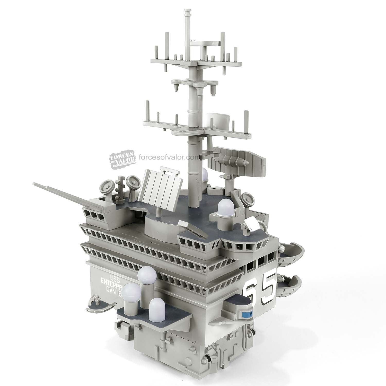 CVN-65 Enterprise deck commander bridge 1982 overhauled version